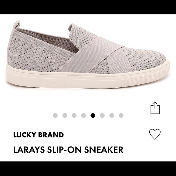 Lucky Brand size 6.5 - Larays slip-on sneaker - color: stone - Picture 5 of 7